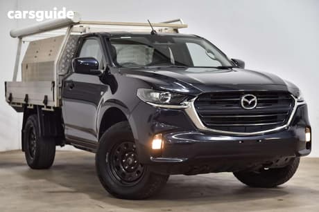Blue 2022 Mazda BT-50 Dual Cab Pick-up Xt (4X4)