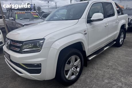 White 2018 Volkswagen Amarok Dual Cab Utility V6 Tdi 550 Highline