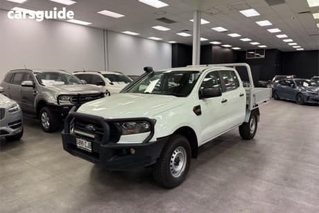White 2020 Ford Ranger Double Cab Chassis Xl 3.2 (4X4)