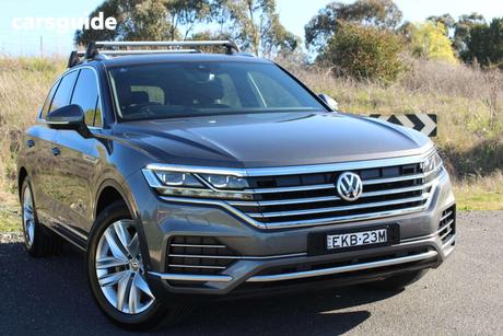 Grey 2020 Volkswagen Touareg Wagon 190Tdi