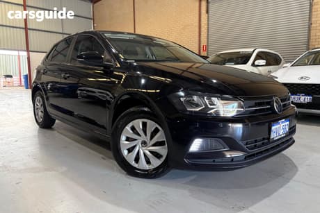 Black 2020 Volkswagen Polo Hatchback 70Tsi Trendline