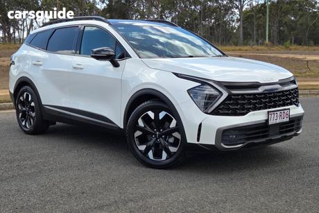 White 2022 Kia Sportage Wagon Gt-Line (Awd)