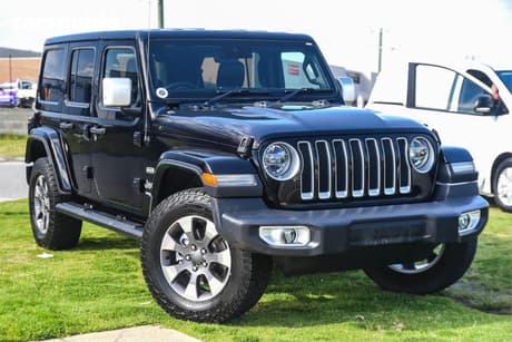 Black 2019 Jeep Wrangler Unlimited Hardtop Overland (4X4)