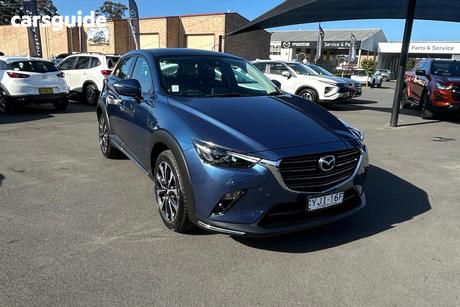 Blue 2019 Mazda CX-3 Wagon S Touring (Fwd)