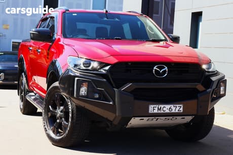 Red 2024 Mazda BT-50 Dual Cab Pick-up Sp (4X4)
