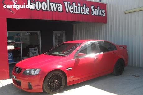 Red 2011 Holden Commodore Sedan Sv6