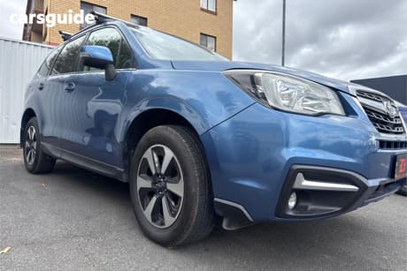 Blue 2017 Subaru Forester Wagon 2.5I-L