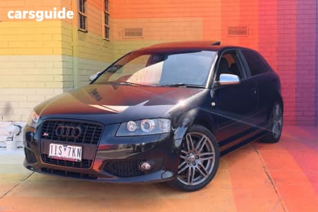 Black 2008 Audi S3 Hatchback