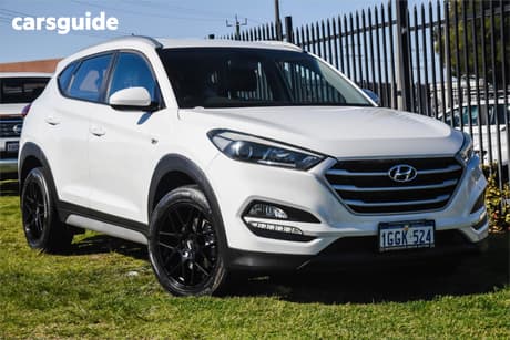 White 2017 Hyundai Tucson Wagon Active X (Fwd)