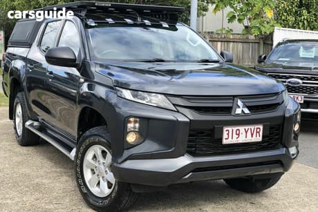 Grey 2018 Mitsubishi Triton Double Cab Pick Up Glx (4X4)