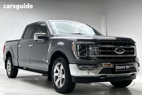 Grey 2023 Ford F150 Double Cab Pick Up Lariat Lwb (4Wd)
