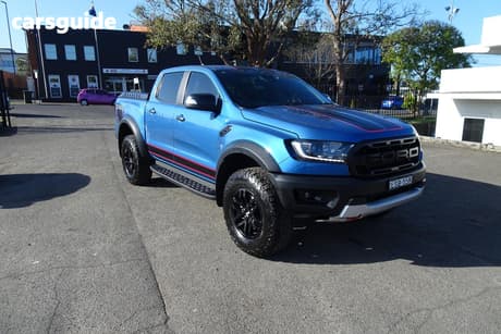 Blue 2021 Ford Ranger Double Cab Pick Up Raptor X 2.0 (4X4)