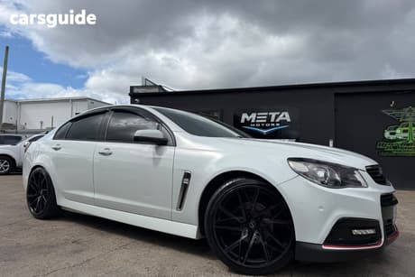 White 2017 Holden Commodore Sedan Sv6