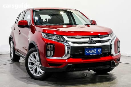 Red 2021 Mitsubishi ASX Wagon Es (2Wd)