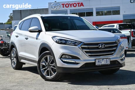Silver 2018 Hyundai Tucson Wagon Elite (Fwd)