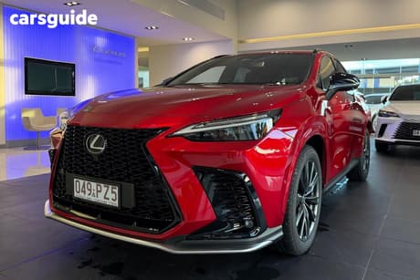 Red 2026 Lexus NX SUV NX450H+ F SPORT 4X4