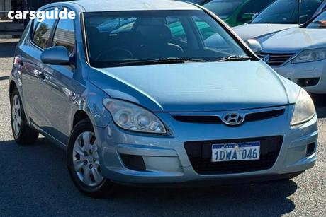 Blue 2009 Hyundai I30 Hatchback Sr