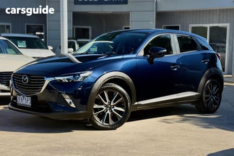 Blue 2015 Mazda CX-3 Wagon Akari (Awd)