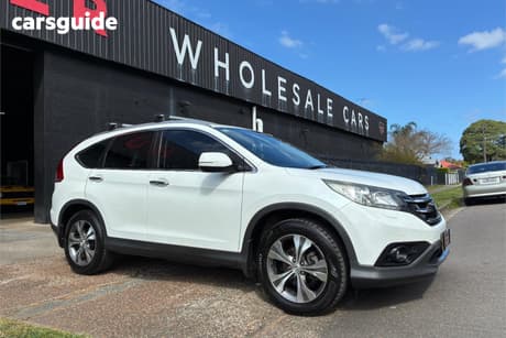 White 2013 Honda CR-V Wagon Vti-L (4X4)