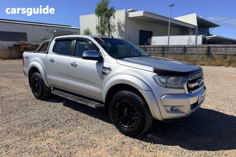 Silver 2017 Ford Ranger Dual Cab Utility Xlt 3.2 (4X4)