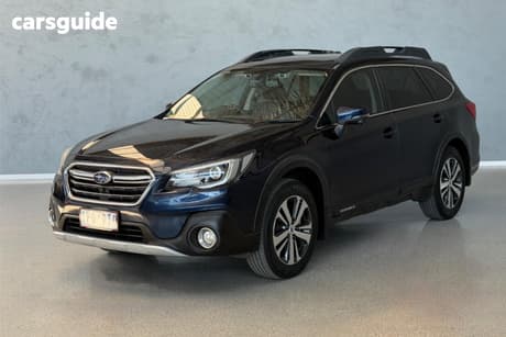 Blue 2019 Subaru Outback Wagon 2.5I Premium