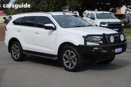 White 2022 Isuzu MU-X Wagon Ls-T (4X4)