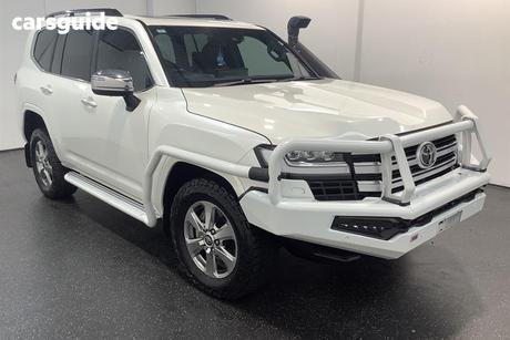 White 2022 Toyota Landcruiser Wagon Lc300 Vx (4X4)