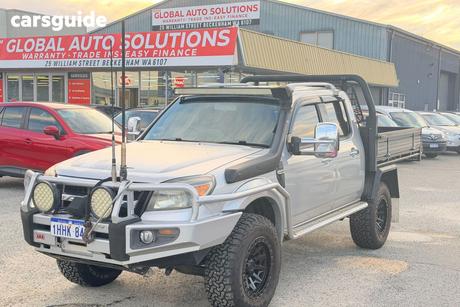 Silver 2011 Ford Ranger Dual Cab Pick-up Wildtrak (4X4)