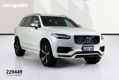 White 2018 Volvo XC90 Wagon D5 R-Design