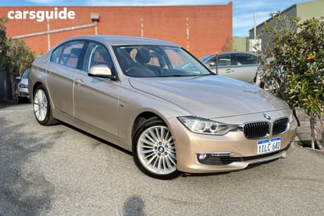 Gold 2014 BMW 3 Sedan 28I LUXURY LINE F30 MY14