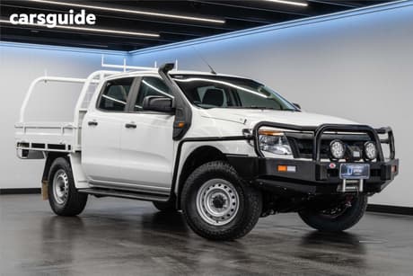 White 2012 Ford Ranger Super Cab Chassis Xl 3.2 (4X4)