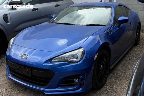 Blue 2018 Subaru BRZ Coupe