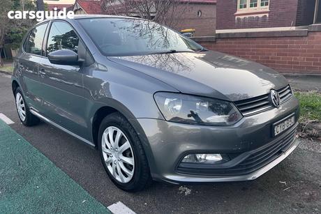 Grey 2015 Volkswagen Polo Hatch 66 TSI TRENDLINE 6R MY15