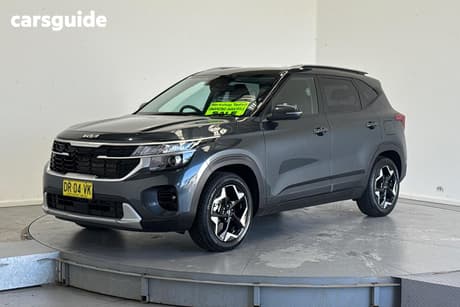 Grey 2024 Kia Seltos Wagon Sport+ (Fwd)