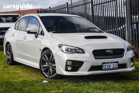 White 2015 Subaru WRX Sedan (Awd)