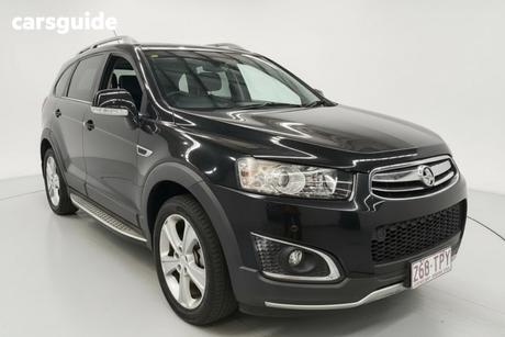Black 2014 Holden Captiva Wagon 7 Ltz (4X4)