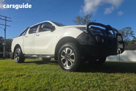 White 2018 Mazda BT-50 Dual Cab Utility Xtr (4X4)