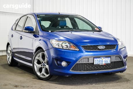 Blue 2010 Ford Focus Hatchback Xr5 Turbo