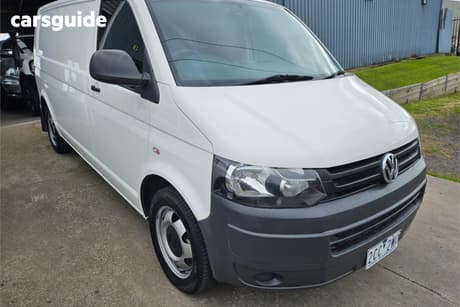 White 2013 Volkswagen Transporter Van Tdi 400 Lwb High