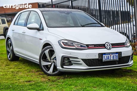 White 2019 Volkswagen Golf Hatchback Gti