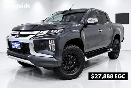 Grey 2020 Mitsubishi Triton Double Cab Pick Up Gls (4X4)