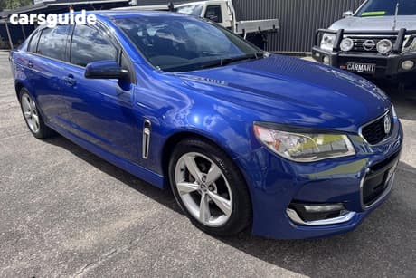 Blue 2016 Holden Commodore Sedan Sv6 Reserve Edition