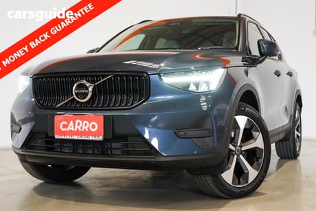 Blue 2025 Volvo XC40 Wagon Plus B4