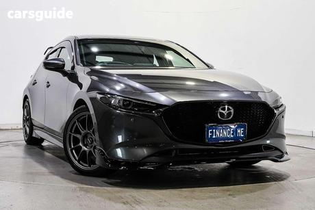 Grey 2021 Mazda 3 Hatchback G20 Touring