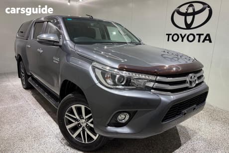 Grey 2018 Toyota Hilux Dual Cab Utility Sr5 (4X4)