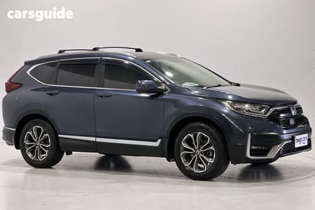 Blue 2021 Honda CR-V Wagon Vti L7 (2Wd) 7 Seats