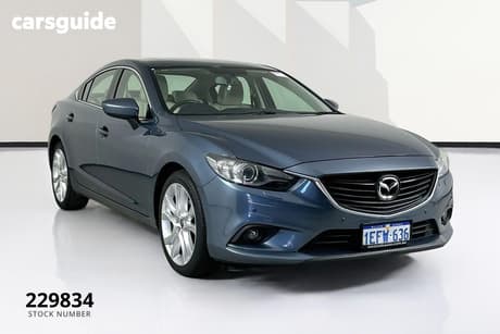 Blue 2013 Mazda 6 Sedan Gt