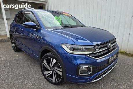 Blue 2022 Volkswagen T-Cross SUV 85TSI STYLE