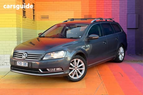 Grey 2011 Volkswagen Passat Wagon 125 Tdi Highline