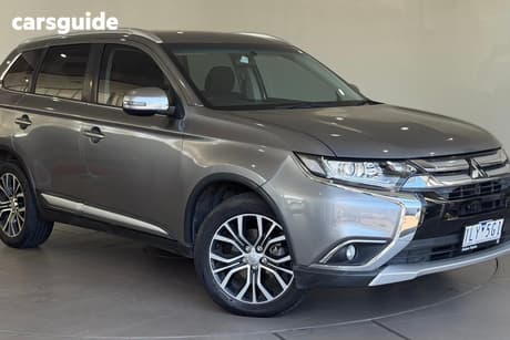 Grey 2017 Mitsubishi Outlander Wagon Ls Safety Pack (4X2)
